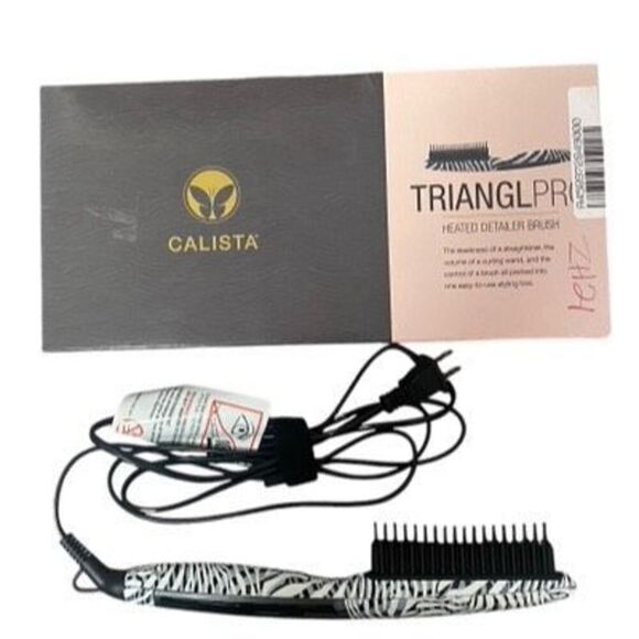 Calista Triangl Pro Heated Detailer Brush in River Blue NIB - Picture 1 of 2